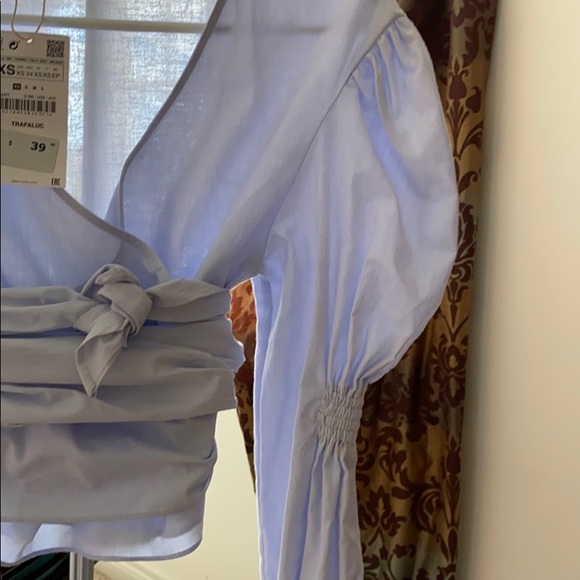 Zara wrap trendy shirt. - Picture 4 of 9